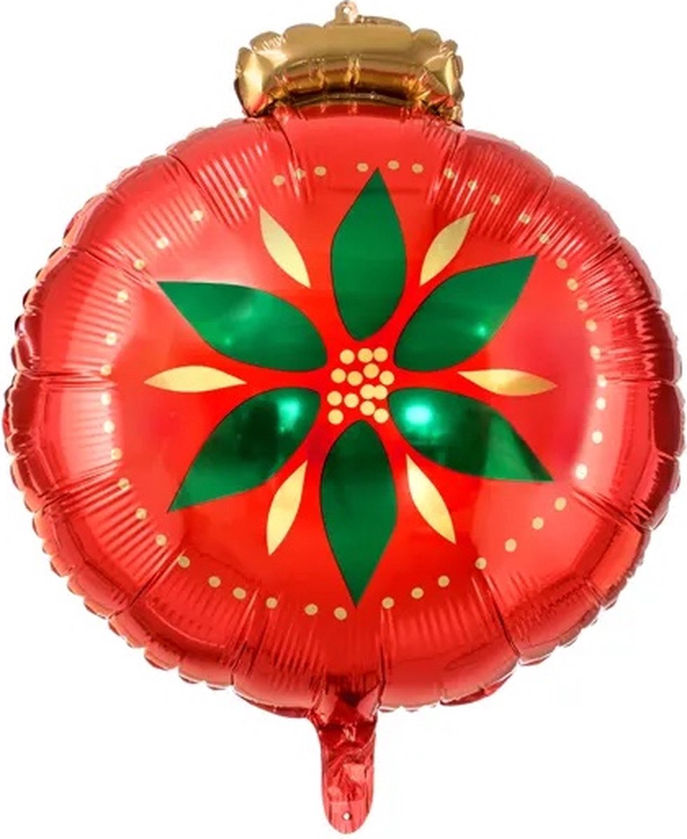 Folieballon kerst | Kerstbal | kerstthema | Christmas | Xmas | Ballon | themafeest